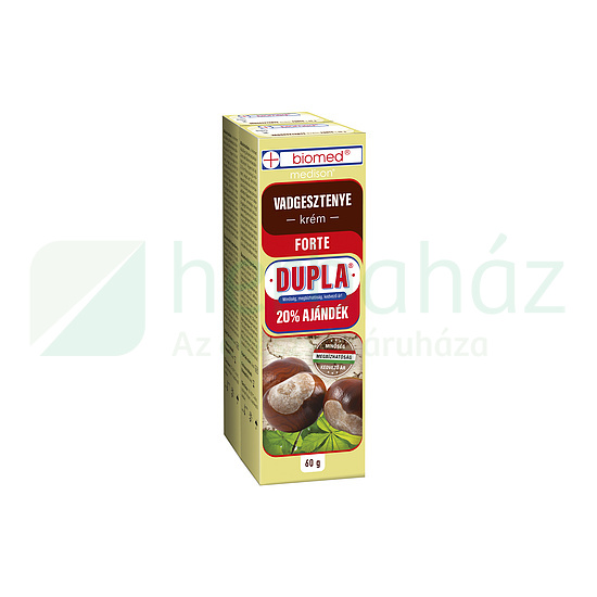 BIOMED VADGESZTENYE KRÉM FORTE DUPLA 2X60G