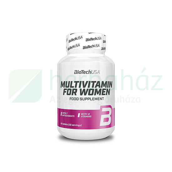 BIOTECHUSA MULTIVITAMIN FOR WOMEN 60DB