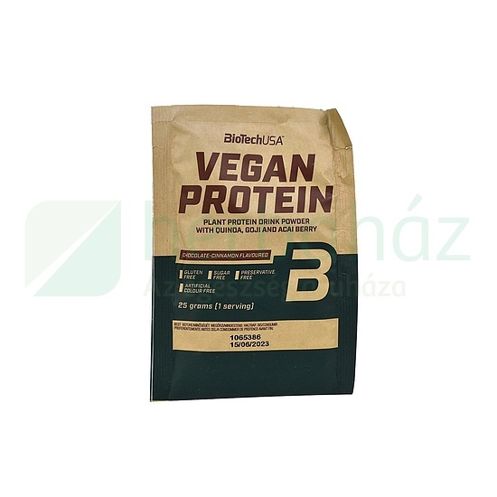 BIOTECHUSA VEGAN PROTEIN CSOKI-FAHÉJ ÍZŰ 25G