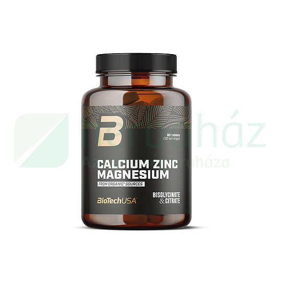 BIOTECHUSA CALCIUM-ZINC-MAGNESIUM TABLETTA 90DB