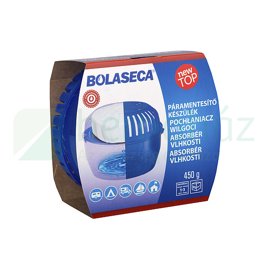 BOLASECA PÁRAMENTESÍTŐ KÉSZÜLÉK KÉK +1DB TABLETTA