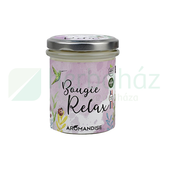 BOUGIE RELAX AROMAGYERTYA RELAXÁCIÓ 1DB