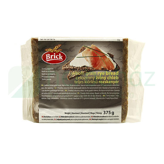 BRICK TELJES KIŐRLÉSŰ ROZSKENYÉR 375G