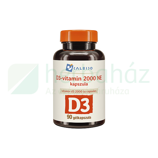 CALEIDO D3-VITAMIN 2000NE GÉLKAPSZULA 90DB