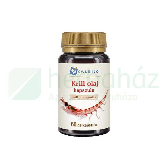 CALEIDO KRILL OLAJ OMEGA-3 GÉLKAPSZULA 60DB