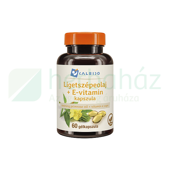 CALEIDO LIGETSZÉPEOLAJ + E-VITAMIN GÉLKAPSZULA 60DB