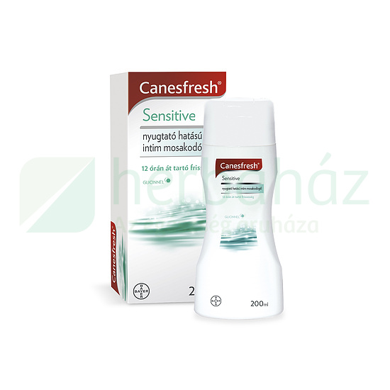 CANESFRESH SENSITIVE NYUGTATÓ HATÁSÚ INTIM MOSAKODÓGÉL 200ML