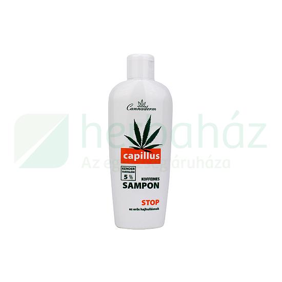 CANNADERM CAPILLUS SAMPON KOFFEINNEL HAJHULLÁS ELLEN 150ML