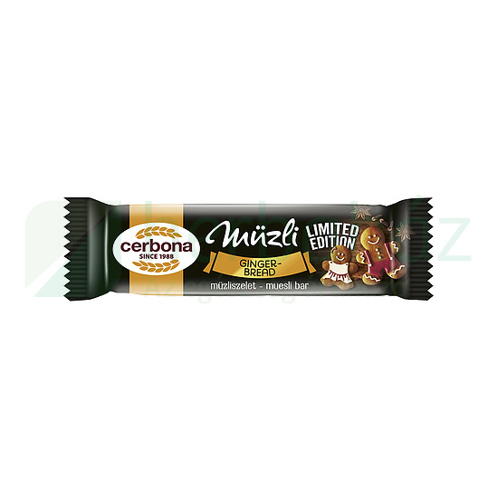 CERBONA MÜZLISZELET GINGERBREAD (MÉZESKALÁCS) LIMITED EDITION 20G