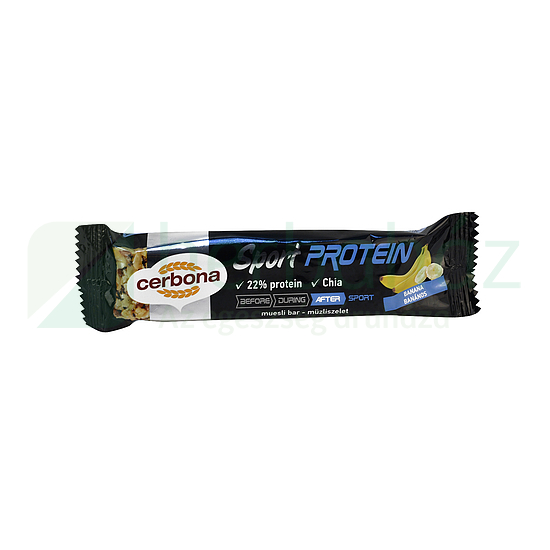 CERBONA PROTEIN BANÁNOS MÜZLISZELET 35G