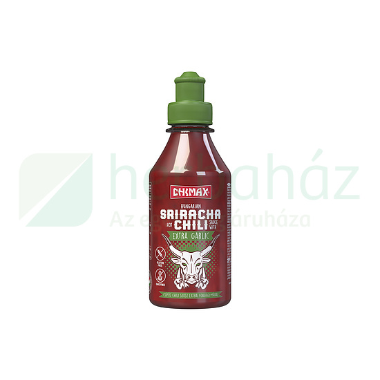 CHIMAX SRIRACHA CHILI SZÓSZ EXTRA FOKHAGYMÁVAL, CSÍPŐS 250ML
