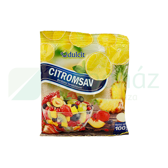 DULCIT CITROMSAV - BEFŐZÉSI TARTÓSÍTÓSZER 100G