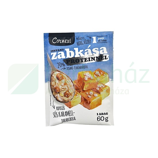 CORNEXI SÓS KARAMELLÁS PROTEINES ZABKÁSA 60G