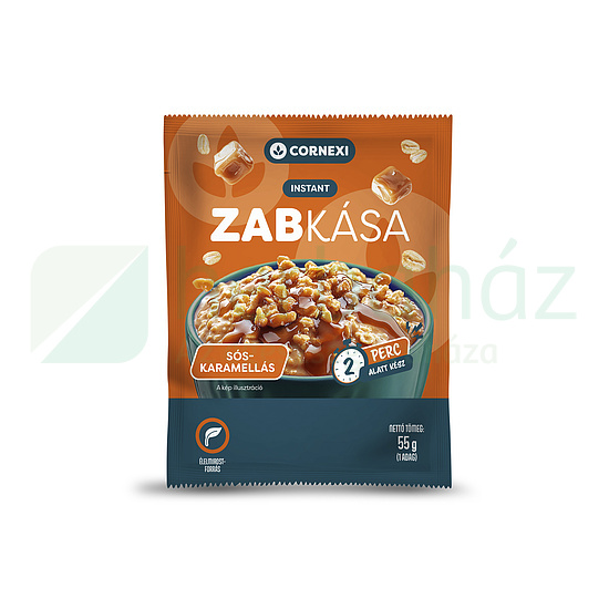 CORNEXI SÓS-KARAMELLÁS ZABKÁSA 55G
