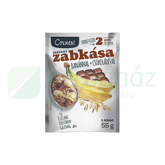 CORNEXI ZABKÁSA BANÁNNAL ÉS CSOKOLÁDÉVAL 55G