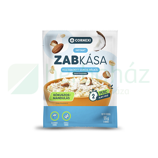 CORNEXI ZABKÁSA KÓKUSSZAL, MANDULÁVAL, CHIA MAGGAL HCN 55G