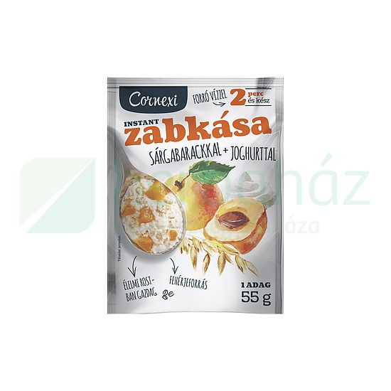 CORNEXI ZABKÁSA SÁRGABARACKKAL ÉS JOGHURTTAL 55G