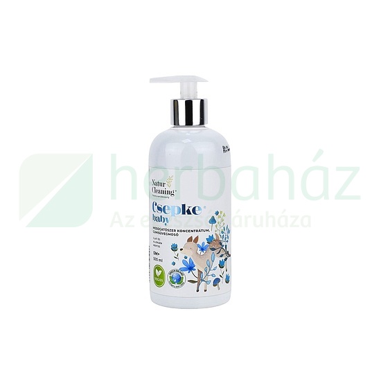 CSEPKE BABY 0M+ CUMISÜVEGMOSÓ 500ML