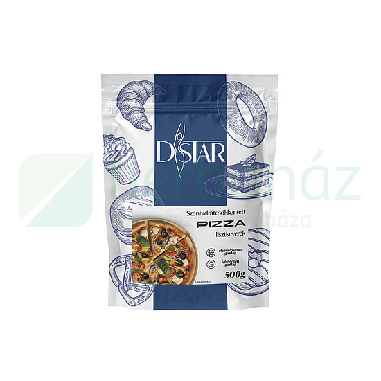 D-STAR SZÉNHIDRÁTCSÖKKENTETT PIZZA LISZTKEVERÉK  500G