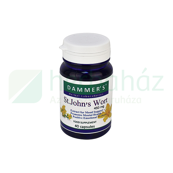 DAMMERS ST.JOHNS WORT ORBÁNCFŰ KAPSZULA 40DB