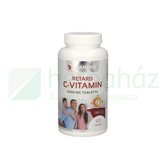 DAMONA C VITAMIN RETARD 1000MG TABLETTA  100DB