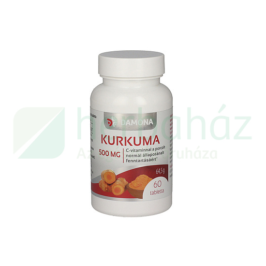 DAMONA KURKUMA 500MG TABLETTA 60DB