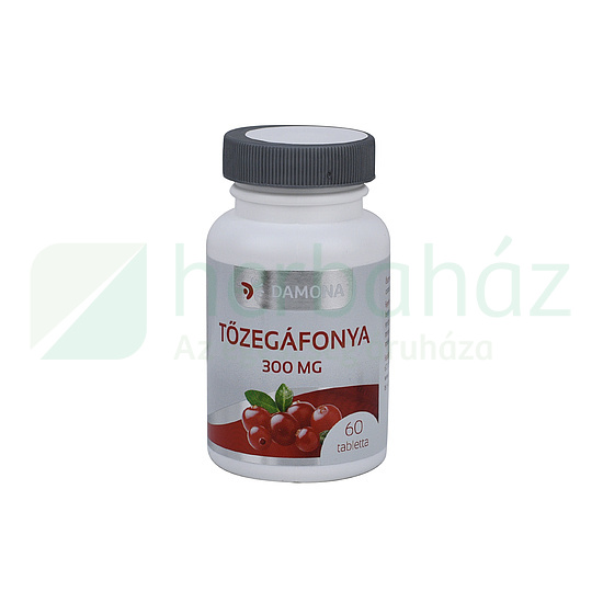 DAMONA TŐZEGÁFONYA 300MG TABLETTA 60DB