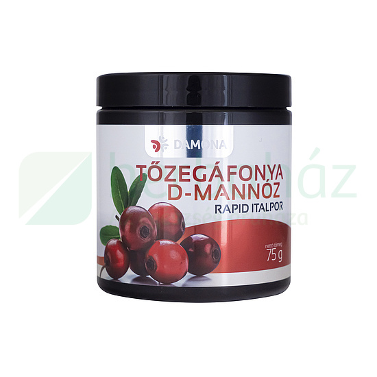 DAMONA TŐZEGÁFONYA D-MANNÓZ RAPID 75G