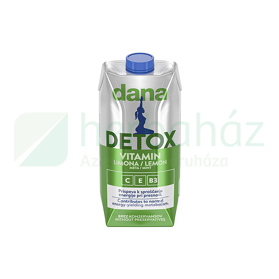 DANA VITAMIN VÍZ DETOX SZÉNSAVMENTES ÜDÍTŐITAL 750ML