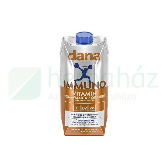 DANA VITAMIN VÍZ IMMUNO SZÉNSAVMENTES ÜDÍTŐITAL 750ML