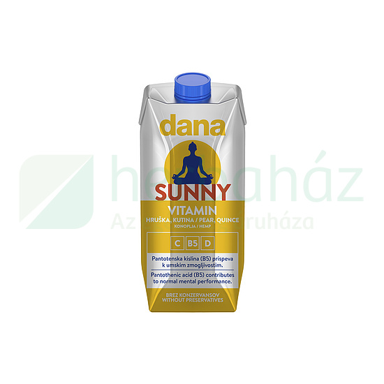 DANA VITAMIN VÍZ SUNNY SZÉNSAVMENTES ÜDÍTŐITAL 750ML