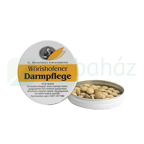 WÖRISHOFENER DARMPFLEGE TABLETTA 42DB