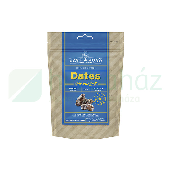 DAVE&JONS DATES CHOCOLATE BALLS HCN 125G