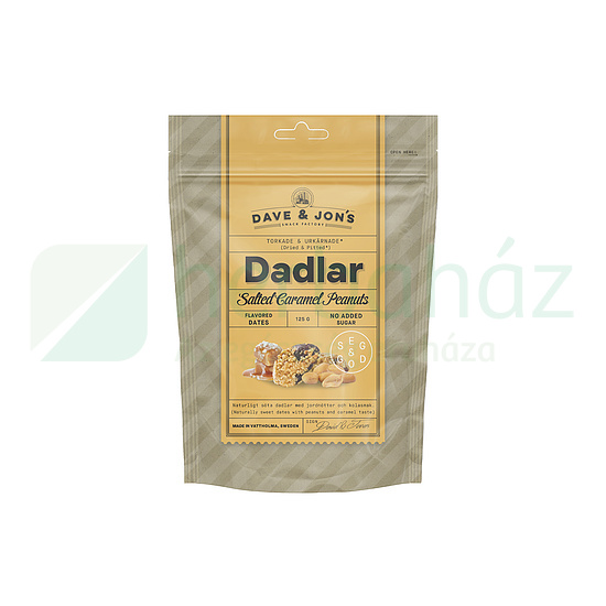DAVE&JONS DATES SALTED CARAMEL PEANUTS HCN 125G