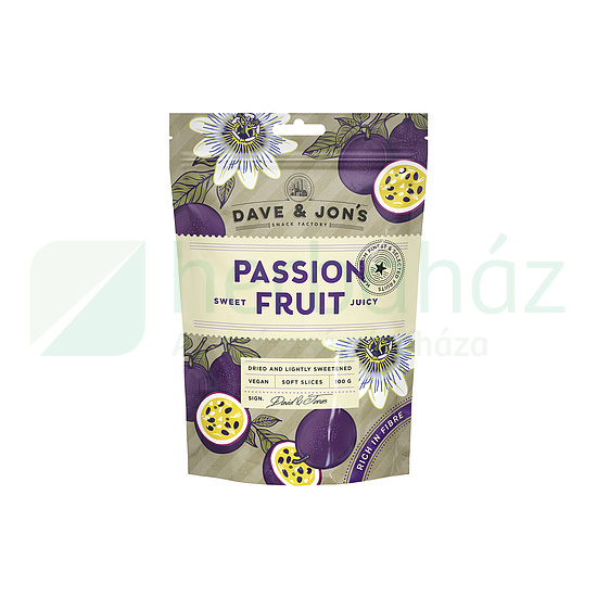 DAVE&JONS SZÁRÍTOTT PASSION FRUIT 100G