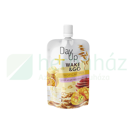 DAYUP WAKE GO TROPICAL MIX ALMAPÜRÉ MANGÓVAL BANÁNNAL ZABPEHELLYEL ÉS MARACUJÁVAL 120G