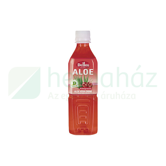 DELLOS ALOE VERA ÜDÍTŐITAL GRÁNÁTALMA 500ML DRS+50FT BETÉTDÍJ