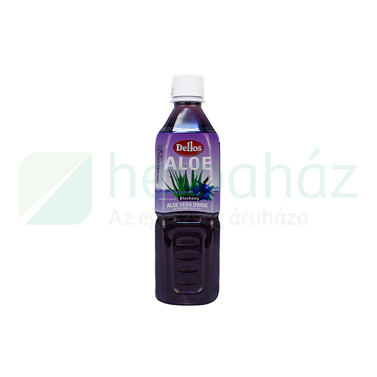 DELLOS ALOE VERA ÜDÍTŐITAL KÉK ÁFONYA 500ML