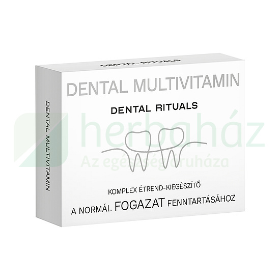 DENTAL RITUALS DENTAL MULTIVITAMIN  A FOGAZAT FENNTARTÁSÁHOZ TABLETTA 30DB