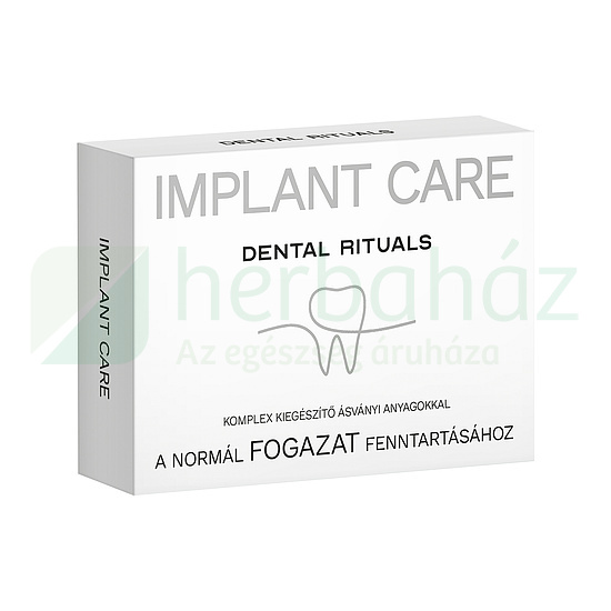 DENTAL RITUALS IMPLANT CARE A FOGAZAT FENNTARTÁSÁHOZ TABLETTA 30DB