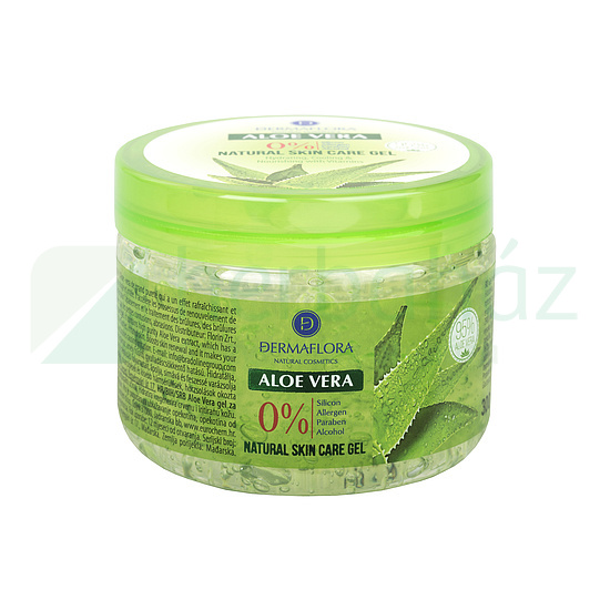 DERMAFLORA 0% BŐRÁPOLÓ ALOE VERA GÉL 300ML