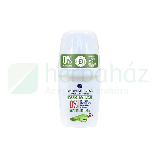 DERMAFLORA 0% DEO ROLL-ON ALOE VERA 50ML