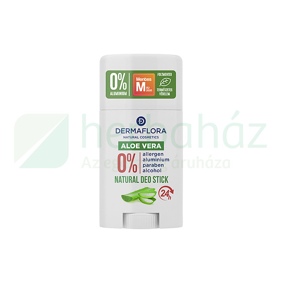 DERMAFLORA 0% DEO STIFT ALOE VERA KIVONATTAL 50ML