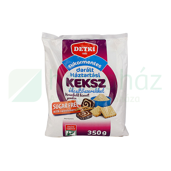 DETKI CUKORMENTES DARÁLT HÁZTARTÁSI KEKSZ ÉDESÍTŐSZEREKKEL 350G