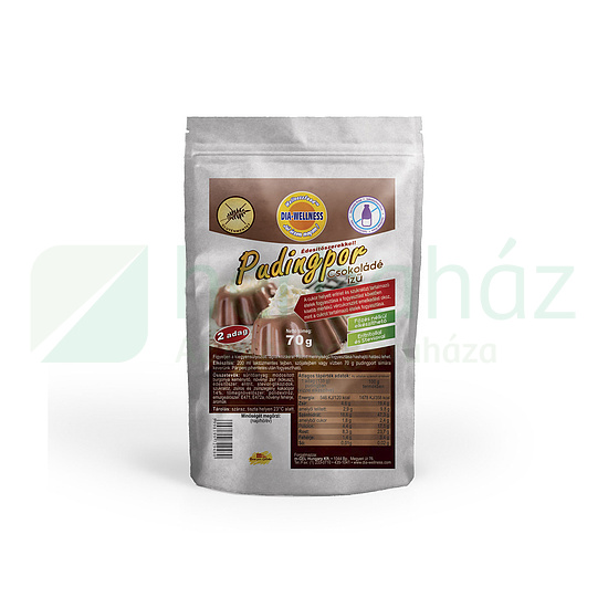 DIA-WELLNESS CSÖKKENTETT CH PUDINGPOR CSOKIS LAKTÓZMENTES 70G