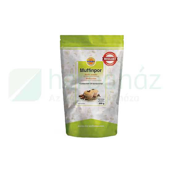 DIA-WELLNESS MUFFINPOR CSÖKKENTETT CH TARTALOMMAL 500G