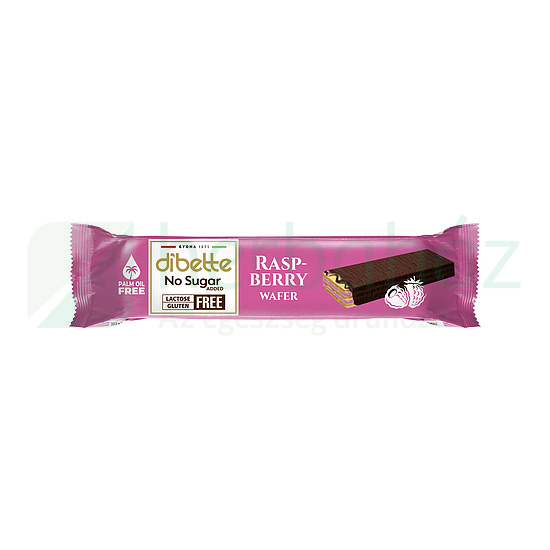 DIBETTE NAS GLUTÉNMENTES RASPBERRY WAFER 26G