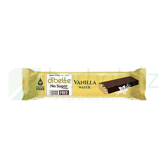 DIBETTE NAS GLUTÉNMENTES VANILLA WAFER 26G
