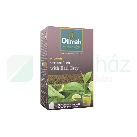 DILMAH GREEN TEA EARL GREY ÍZŰ FILTERES 20DB