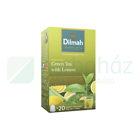 DILMAH GREEN TEA LEMON ÍZŰ FILTERES 20DB